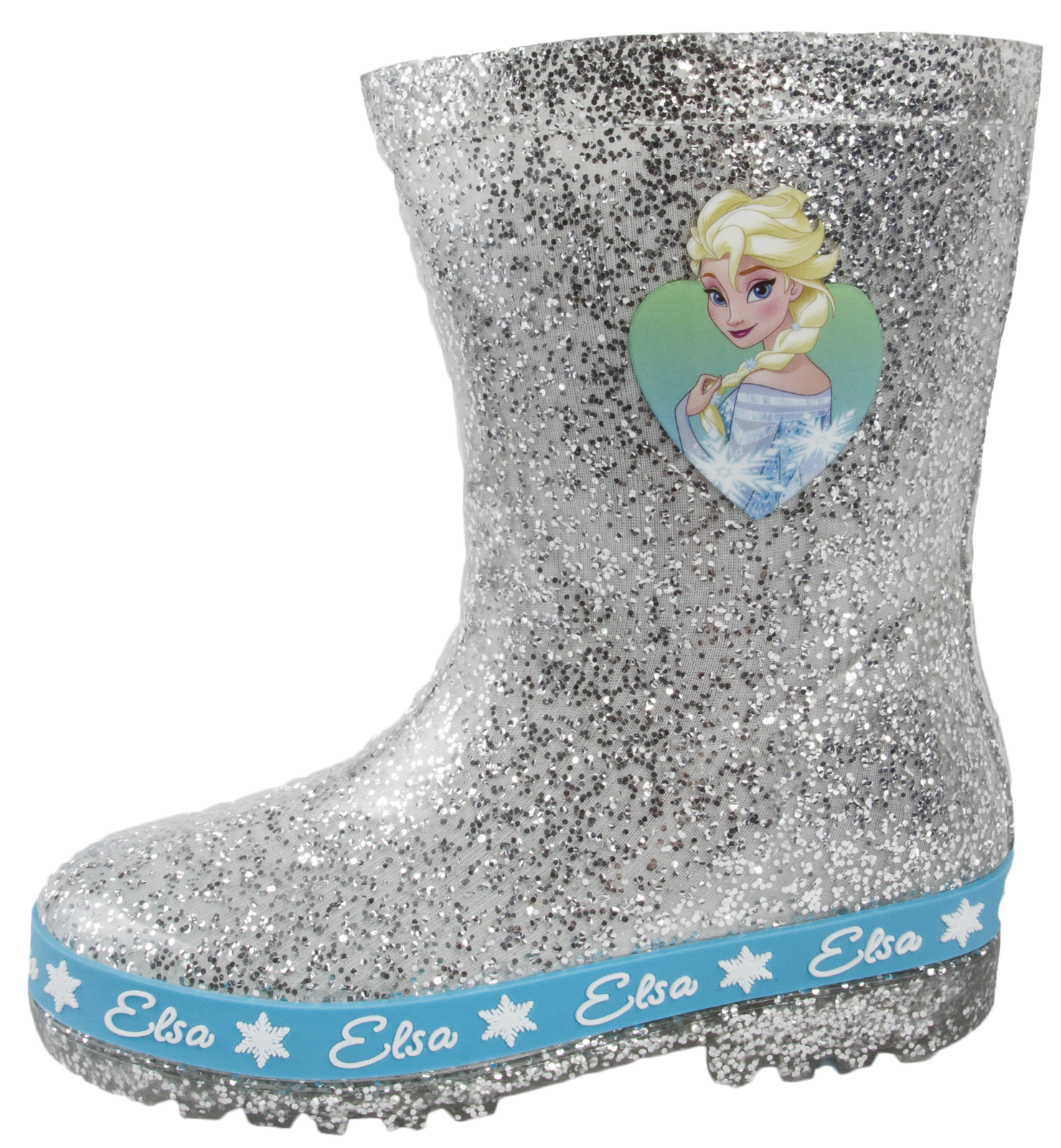 frozen high heel boots